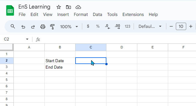 Find number value o date in google sheets